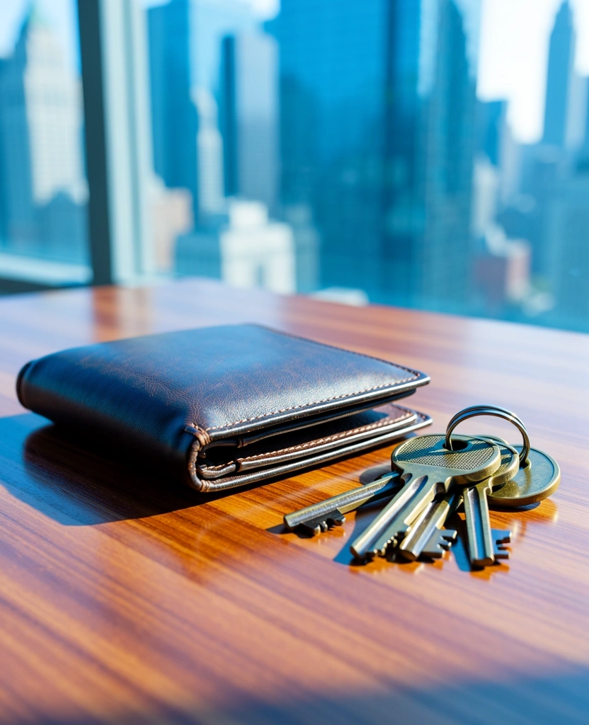 Real estate and liquidity symbols